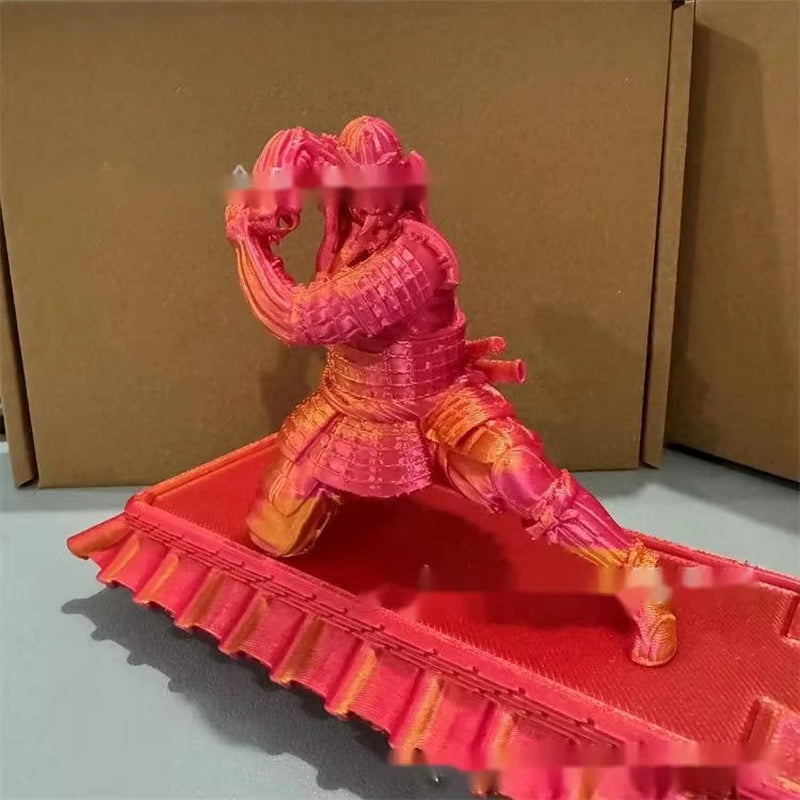 Spiritual Abacus Samurai Incense Holder – 3D Printed Warrior Ash Catcher for Meditation, Yoga & Zen Home Decor