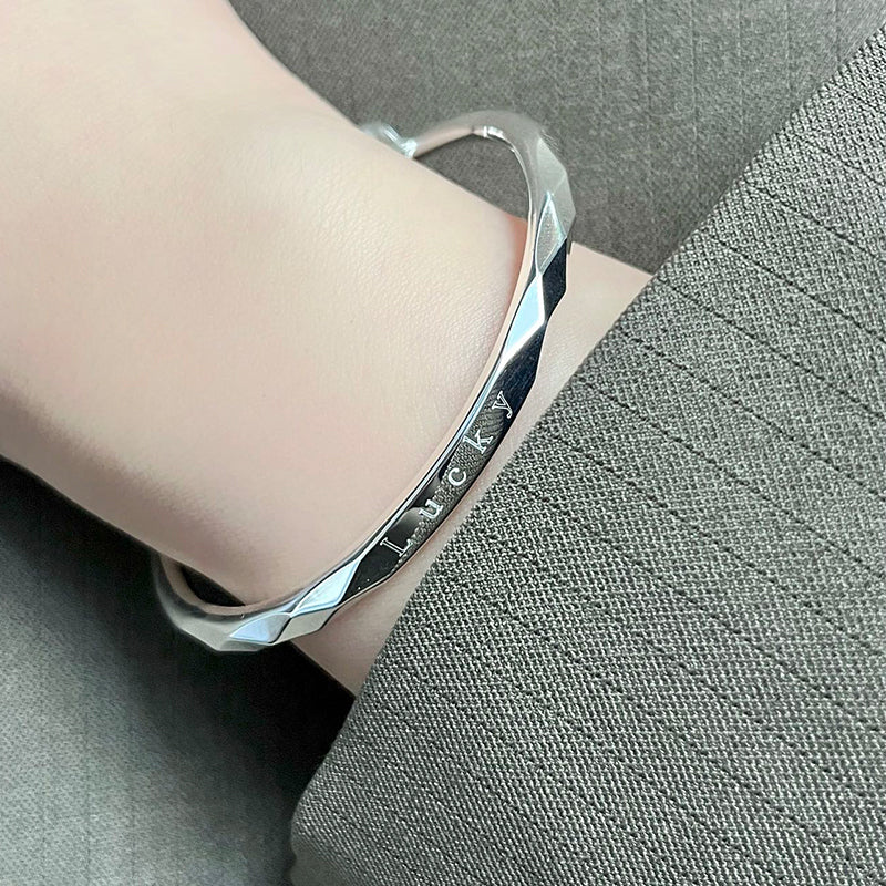 Spiritual Abacus Sterling Silver Lucky Bracelet for Ladies (999 Foot Silver)