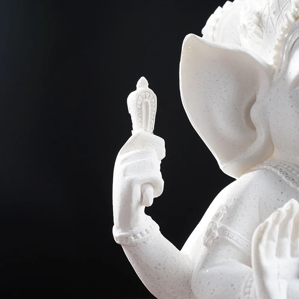 Spiritual Abacus Sandstone Ganesha Statue