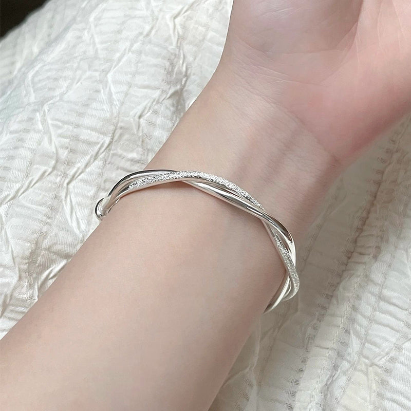 Spiritual Abacus Sterling Silver Lucky Bracelet for Ladies (999 Foot Silver)
