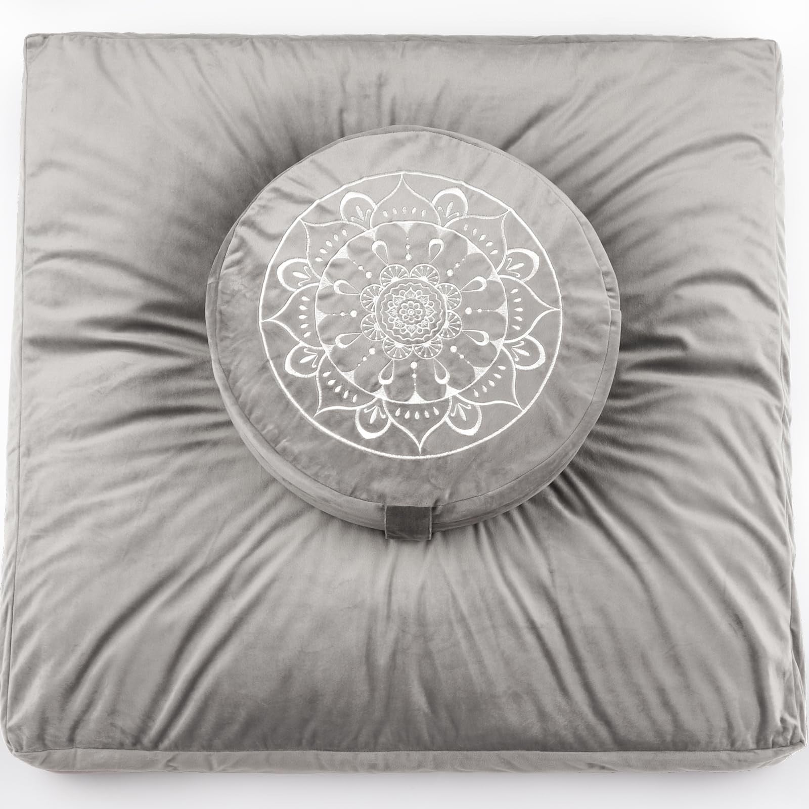 Spiritual Abacus™ Buckwheat Hull Yoga Meditation Cushion