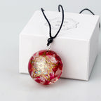 Spiritual Abacus™ Orgone Gemstone Pendant – Energy Harmony Yoga Necklace