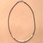 🌼 Spiritual Abacus Boho Seed Bead Choker – Vintage-Inspired Beaded Necklace for Women