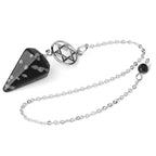 Spiritual Abacus™ Chakra Healing Pendulum – Meditation Crystal Energy Dowsing Tool for Reiki, Yoga & Chakra Balancing