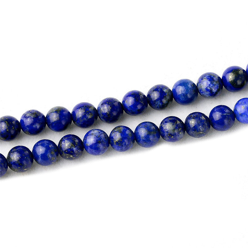 Spiritual Abacus™ Lapis Lazuli Crystal Lotus OM Bracelet – Inner Peace & Intuition Yoga Jewelry