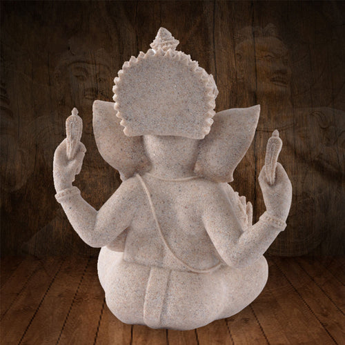 Spiritual Abacus Hindu Stone Statue Sacred Rock Sculpture