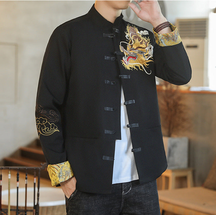 Spiritual Abacus™ Men's Retro Hanfu Jacket
