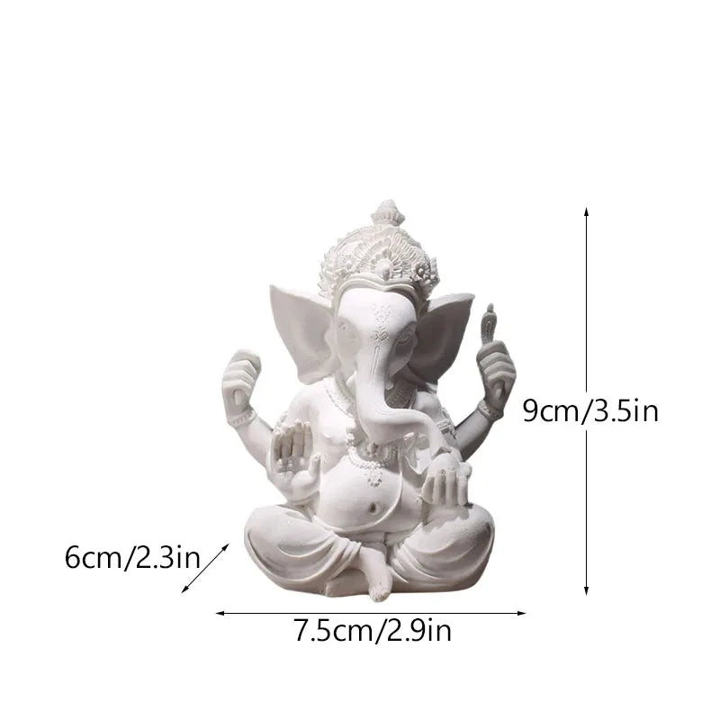 Spiritual Abacus Sandstone Ganesha Statue