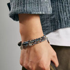Spiritual Abacus Handwoven 925 Sterling Silver Bracelet for Men & Women