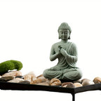 Spiritual Abacus Mini Zen Buddha Garden Statue