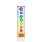 🧘‍♂️ Seven Chakra Wall Tapestry – Mandala Yoga & Meditation Wall Hanging Spiritual Room Décor for Energy Alignment & Mindful Living by Spiritual Abacus