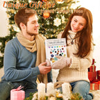 🎄 24-Day Crystal Advent Calendar – Natural Healing Stones Countdown Set Holiday Gift Box with 24 Unique Crystals by Spiritual Abacus