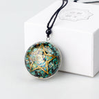 Spiritual Abacus™ Orgone Gemstone Pendant – Energy Harmony Yoga Necklace