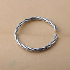 Spiritual Abacus Sterling Silver Creative Woven Bracelet