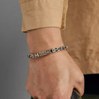 Spiritual Abacus™ 925 Sterling Silver Six-Character Mantra Bracelet