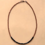 🌼 Spiritual Abacus Boho Seed Bead Choker – Vintage-Inspired Beaded Necklace for Women