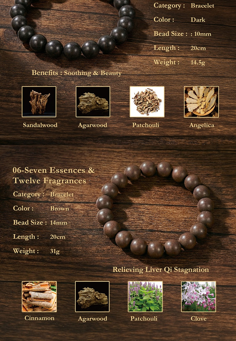 Spiritual Abacus Traditional Chinese Medicine Inspired Bead Bracelet