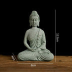 Spiritual Abacus Mini Zen Buddha Garden Statue