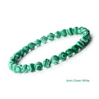 🔷 Blue Malachite Chakra Mala Bracelet – Natural Stone Buddhist Prayer Beads Healing Strand Bracelet for Yoga, Meditation & Energy Balance by Spiritual Abacus