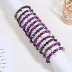 Spiritual Abacus Twelve Constellations Natural Stone Bracelet with Eight Planets