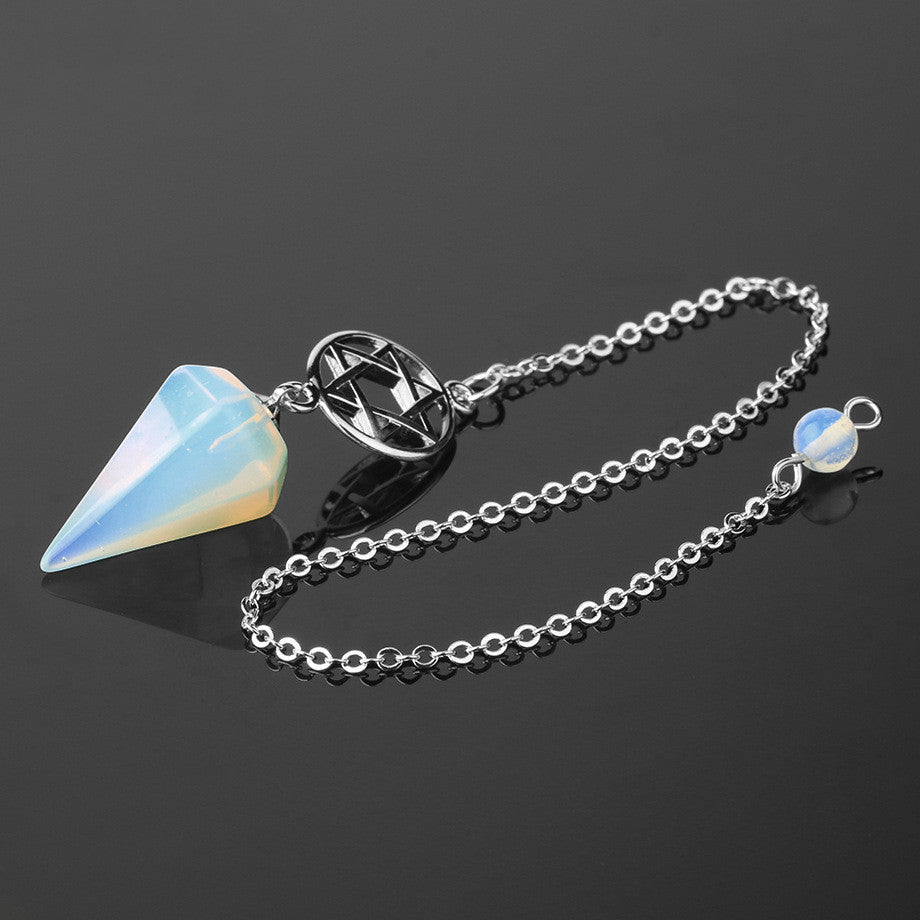 Spiritual Abacus™ Chakra Healing Pendulum – Meditation Crystal Energy Dowsing Tool for Reiki, Yoga & Chakra Balancing