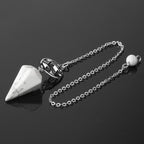 Spiritual Abacus™ Chakra Healing Pendulum – Meditation Crystal Energy Dowsing Tool for Reiki, Yoga & Chakra Balancing