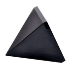 🖤 Spiritual Abacus Black Obsidian Pyramid – Spirit Energy & Protection Crystal for Home