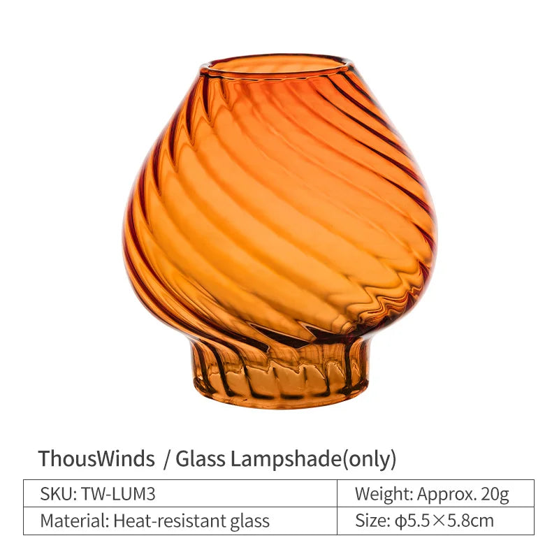 🏕️ ThousWinds Luminara Mini Oil Lamp – Windproof Retro Camping Lantern | 20h Long-Lasting Portable Outdoor Light