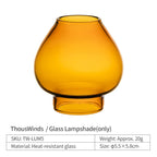 🏕️ ThousWinds Luminara Mini Oil Lamp – Windproof Retro Camping Lantern | 20h Long-Lasting Portable Outdoor Light
