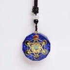 🔮 Spiritual Abacus – Orgonite Pendant Necklace