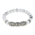 Spiritual Abacus™ Tiger Eye Mantra Beaded Bracelet – Natural Stone Unisex OM-Inspired Energy Bracelet