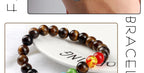 🌈 Spiritual Abacus 7 Chakra Tree of Life Bracelet Natural Stone Reiki Beads
