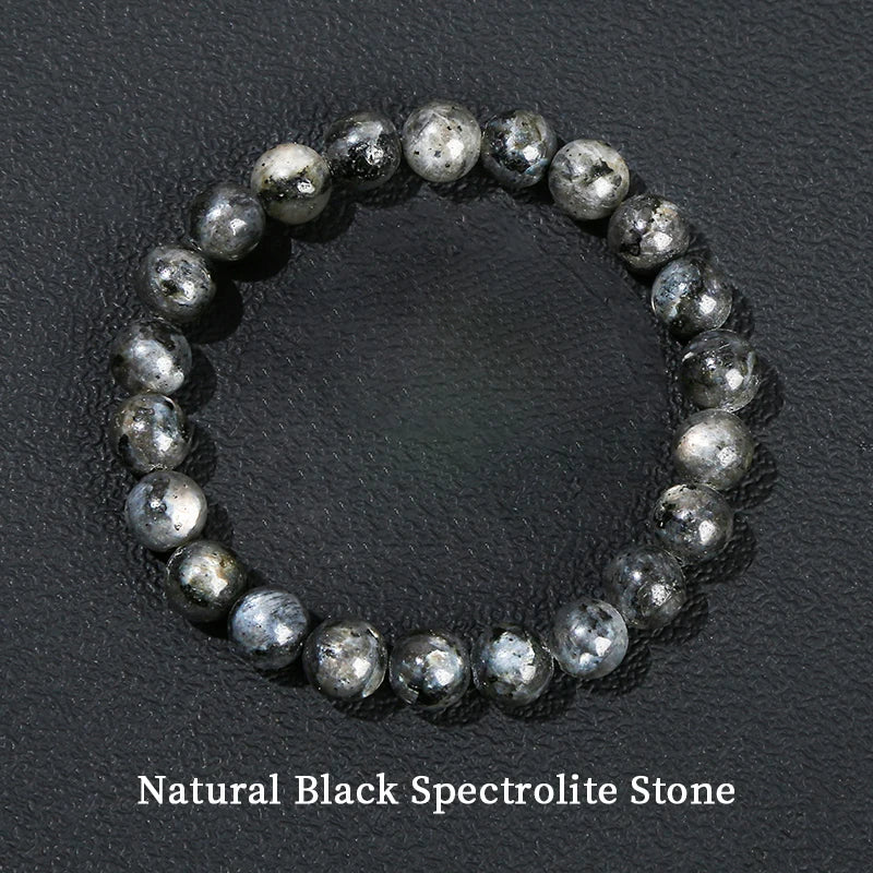 📿 Spiritual Abacus – Natural Stone Bracelet - Lapis Lazuli • Amethyst • Rock Quartz |