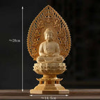🪵 Spiritual Abacus Solid Wood Bodhisattva Statue
High-Grade Giant Buddha Sculpture – Hand-Carved Home or Altar Decoration