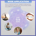 🔔 528Hz Tuning Fork – Aluminum Alloy Healing Tool Product Title: Spiritual Abacus 528Hz Tuning Fork – Sound Healing & Meditation Tool