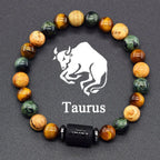 ♈♎ Spiritual Abacus™ Zodiac Constellation Bracelet – Adjustable Astrology Charm Jewelry for Men & Women (12 Star Signs)