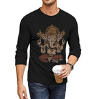 Spiritual Abacus™ Ganesha 3D Oversized T-Shirt – Unisex Aesthetic Streetwear Graphic Tee