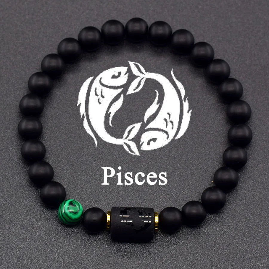 ♈♎ Spiritual Abacus™ Zodiac Constellation Bracelet – Adjustable Astrology Charm Jewelry for Men & Women (12 Star Signs)