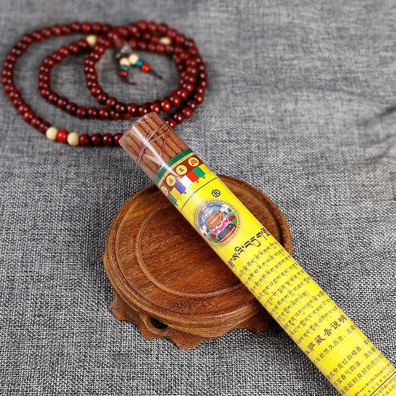 Spiritual Abacus™ Tibetan Potala Incense Sticks – 32pcs Natural Handmade Traditional Aromatic Blend