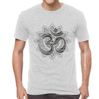 🕉️ Spiritual Abacus Om Symbol Oversized Cotton T-Shirt – Goa-Inspired Spiritual Streetwear for Men