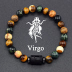 ♈♎ Spiritual Abacus™ Zodiac Constellation Bracelet – Adjustable Astrology Charm Jewelry for Men & Women (12 Star Signs)