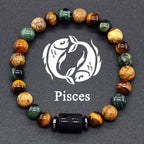 ♈♎ Spiritual Abacus™ Zodiac Constellation Bracelet – Adjustable Astrology Charm Jewelry for Men & Women (12 Star Signs)