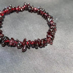 ❤️ Spiritual Abacus – Natural Garnet Bracelet for Women