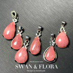 💎 Spiritual Abacus – Natural Rhodochrosite Pendant Necklace
