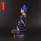 Spiritual Abacus™ Blue Resin Medicine Buddha Statue – 20cm Tibetan-Inspired Figurine for Home, Serenity & Mindful Decor