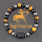 ♈♎ Spiritual Abacus™ Zodiac Constellation Bracelet – Adjustable Astrology Charm Jewelry for Men & Women (12 Star Signs)