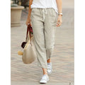 🍂 Spiritual Abacus – Autumn Cotton Y2K Black Drawstring Pants for Women
Elastic Waist • Loose Fit • Casual Streetwear Elegance