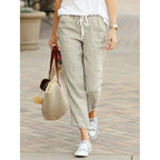 🍂 Spiritual Abacus – Autumn Cotton Y2K Black Drawstring Pants for Women
Elastic Waist • Loose Fit • Casual Streetwear Elegance