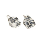 Spiritual Abacus™ S925 Sterling Silver Buddha Head Pendant – Vintage Irregular Design Spiritual Necklace for Men & Women