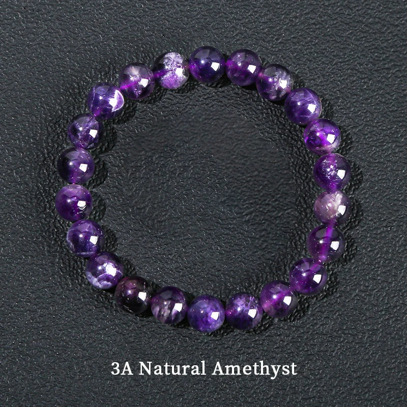 📿 Spiritual Abacus – Natural Stone Bracelet - Lapis Lazuli • Amethyst • Rock Quartz |